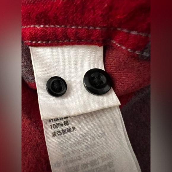 Abercrombie & Fitch Flannel Soft Button Down Shirt Long Sleeve Plaid Men L - Picture 6 of 8